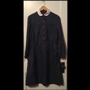 Vintage Peter Pan collar dress